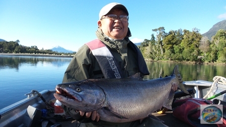 Fotos da pesca esportiva em Chaiten no Chile